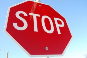 Stop sign