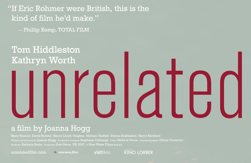 Promotional material for the 2007 Joanna Hogg film "Unrelated"
