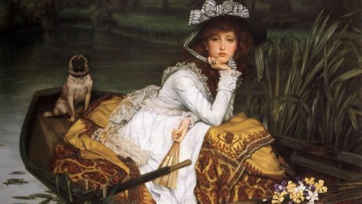 Tissot, Young Lady in a Boat