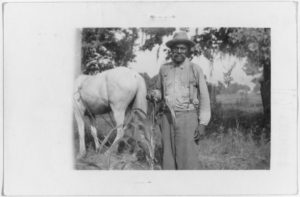 Abe Livingstone, an ex-slave living in Beaumont, Texas