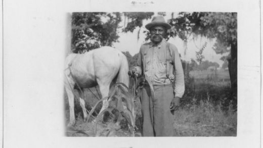 Abe Livingstone, an ex-slave living in Beaumont, Texas
