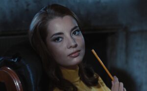 Actress Jacqueline Sassard in Accident (1967)