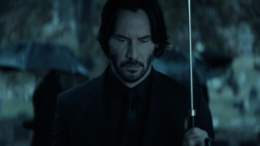 Still from an early scene in John Wick (2014)