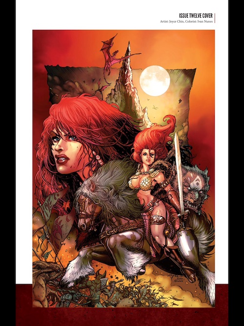 red sonja cover 4 Read, Viewed: June 2021