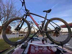 Kestrel MXZ mountain bike, neither read nor watched but ridden during December 2021