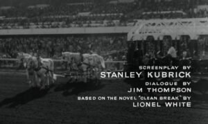 Title from Stanley Kubrick's 1956 heist film "The Killing"