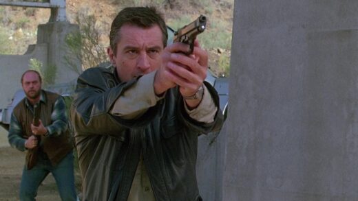 Robert DeNiro in a realism lite scene from Midnight Run (1988)