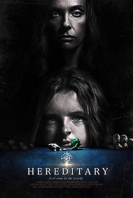 Post for the 2018 Ari Aster film "Hereditary", starring Toni Collette and Gabriel Byrne