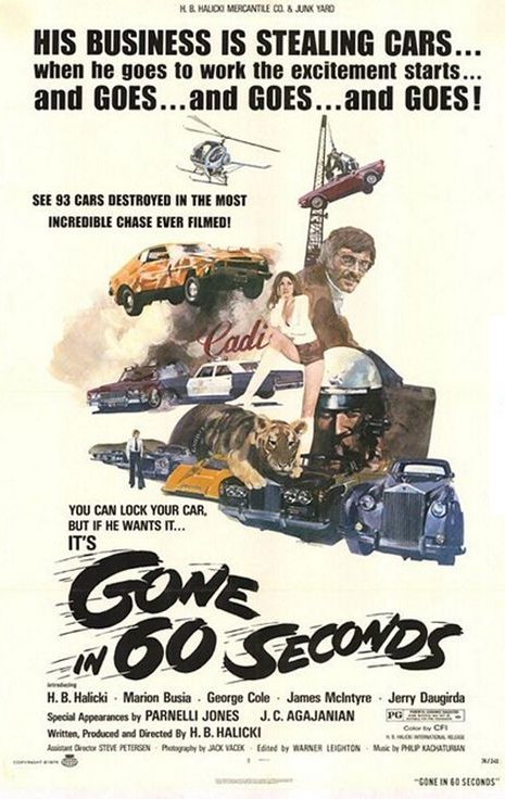 gone 60 secs 1974 poster Febrifugal February 2026 Consumption