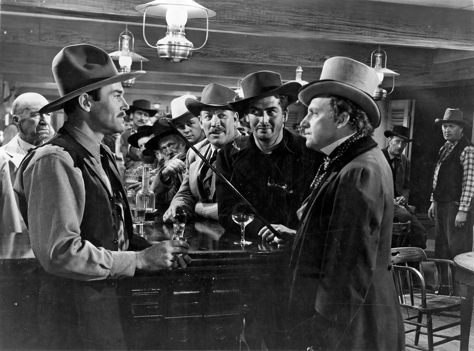 Still from the 1946 western My Darling Clementine, directed by John Ford and starring Henry Fonda and Victor Mature