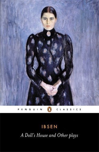 Front cover of the Brooks' translation of four Henrik Ibsen plays, collected in a volume by Penguin