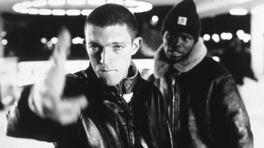 Still image from the 1995 Matthieu Kassowitz film La Haine
