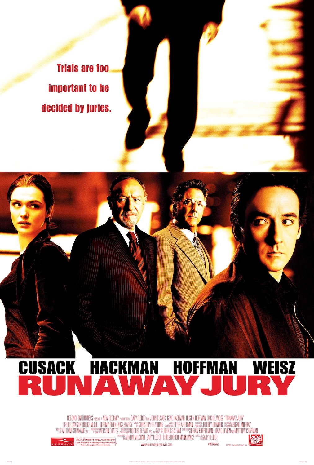 Poster for the meh 1993 film Runaway Jury