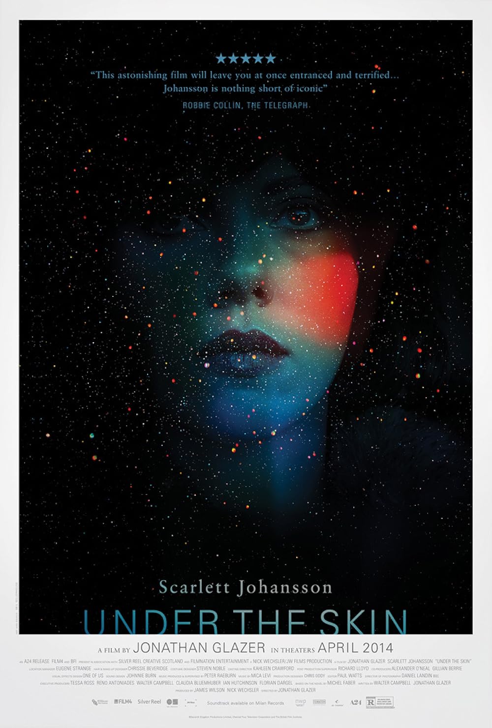 poster for the 2013 Jonathan Glazer film Under the Skin