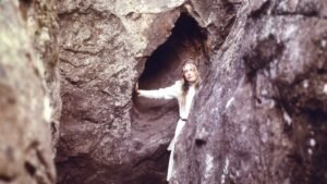 Miranda in her last visible moments in "Picnic at Hanging Rock"