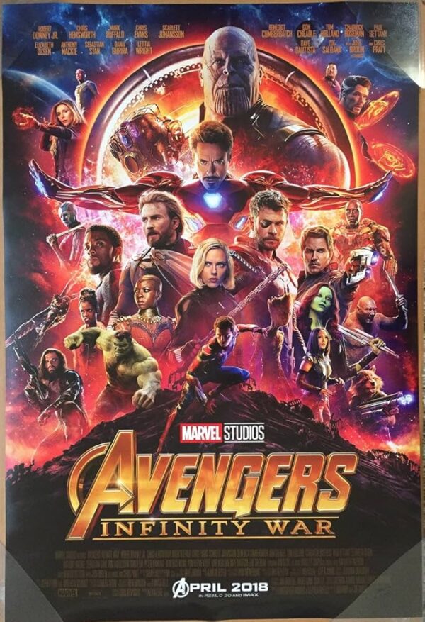 avengers infinity war 2018 poster December 2025 Consumption (no, not tuberculosis)