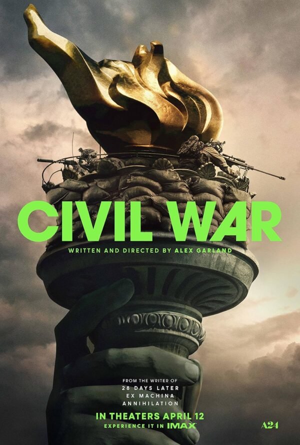 civil war 2024 poster Janissary January 2026 Consumption