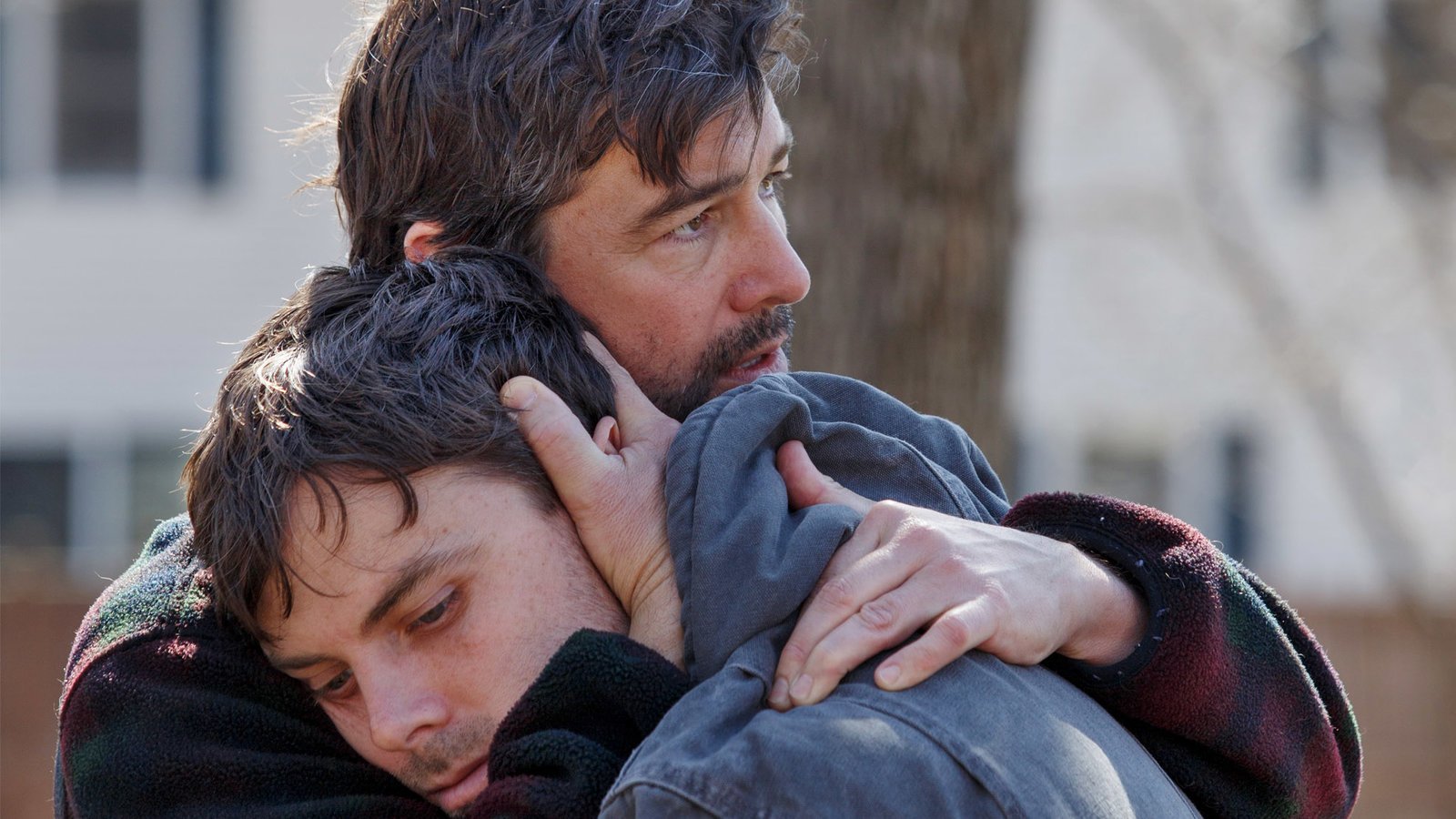 Kyle Chandler and Casey Affleck in the 2017 film Manchester by the Sea