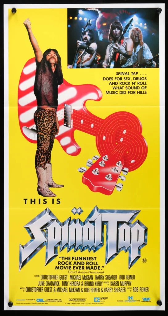 this is spinal tap 1984 poster Janissary January 2026 Consumption