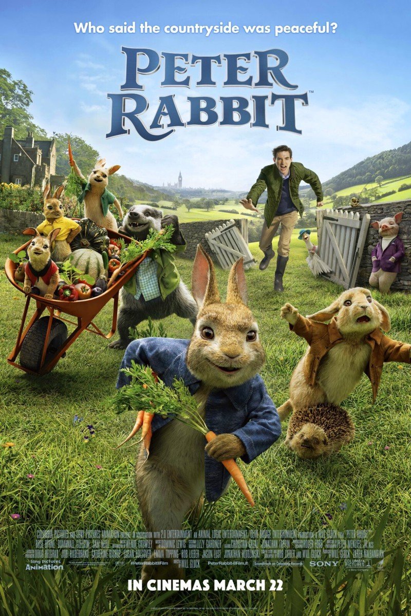 peter rabbit 2018 poster Janissary January 2026 Consumption