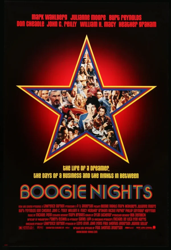 BoogieNights 1996 original film art 5000x Meretricious March 2026 Reading and Writing