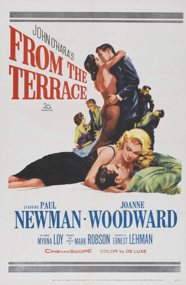 from the terrace 1960 poster Meretricious March 2026 Reading and Writing