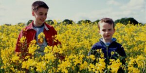 Damian and his brother in the 2004 Danny Boyle film "Millions"