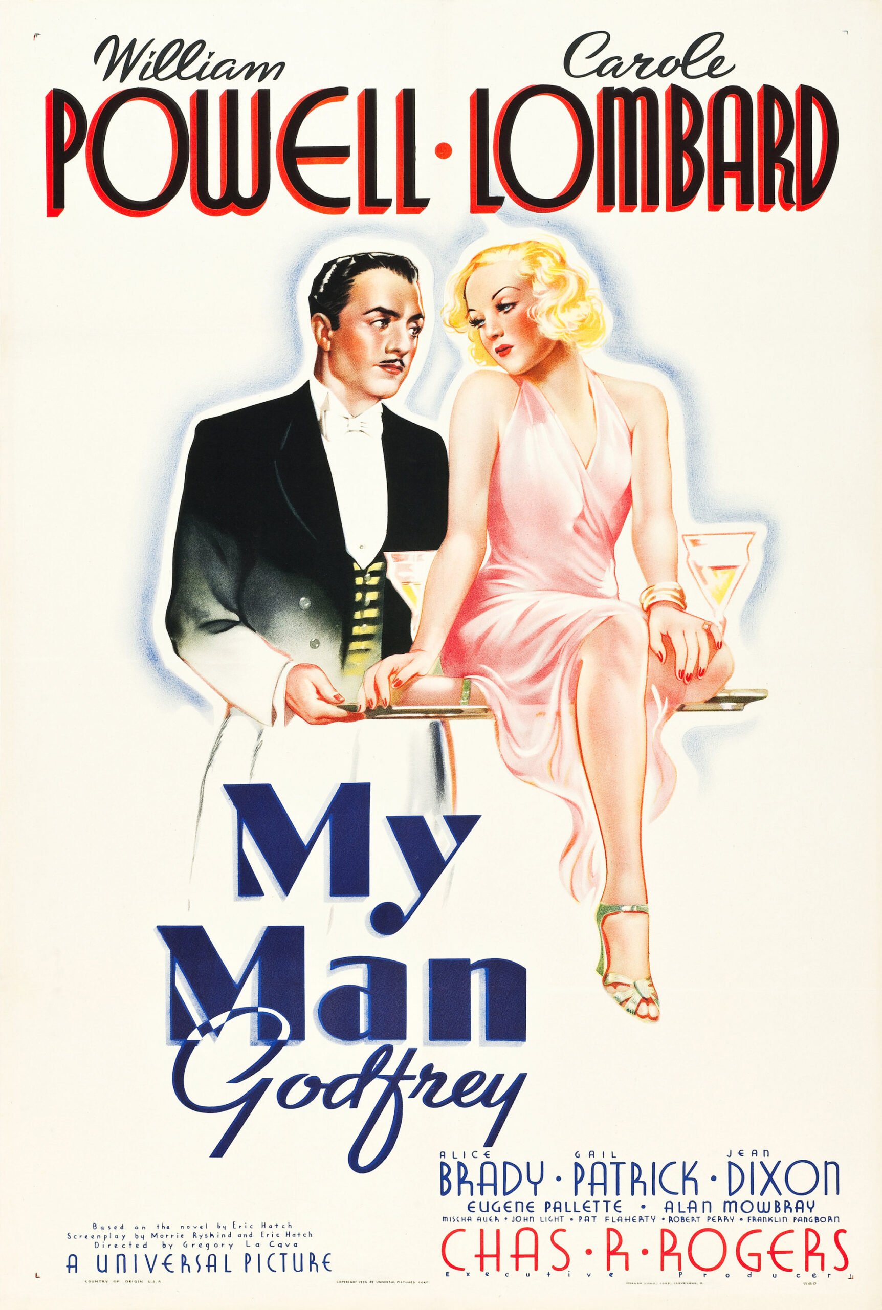 my man godfrey 1936 poster scaled Meretricious March 2026 Reading and Writing