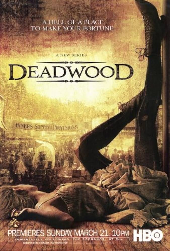 deadwood s1 poster Aspiring April Consumption 2026