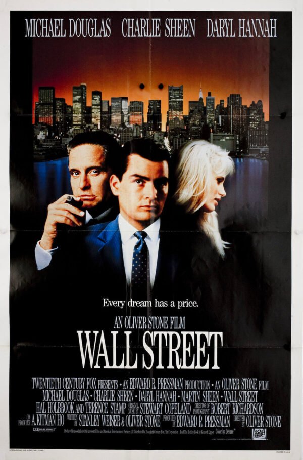 wall street 1987 poster Aspiring April Consumption 2026
