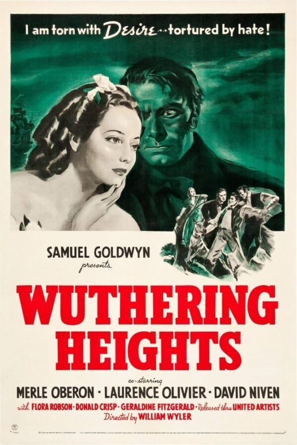 Poster for the 1939 Wyler film "Wuthering Heights"