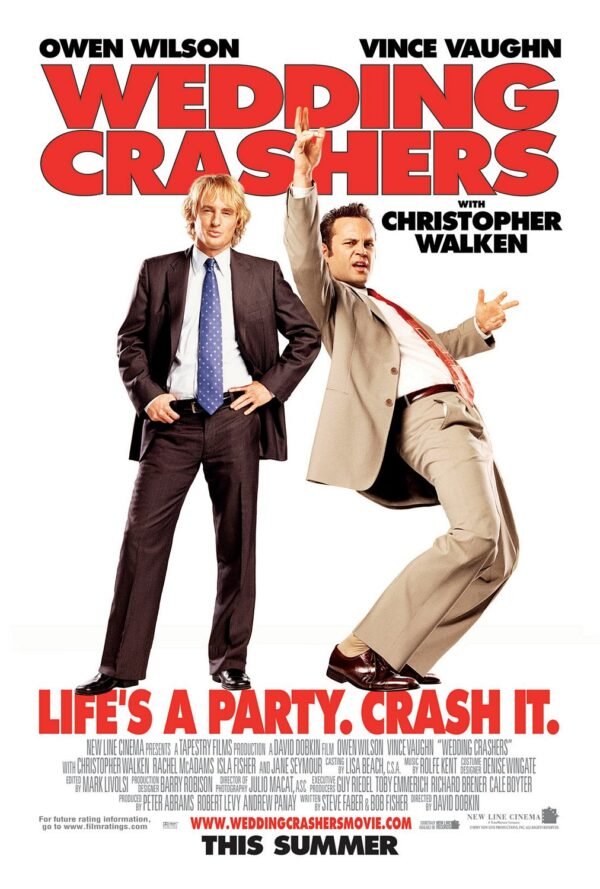 wedding crashers 2005 poster Aspiring April Consumption 2026