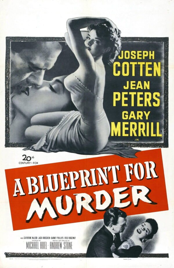 blueprint for murder 1953 poster Recently Read, Watched