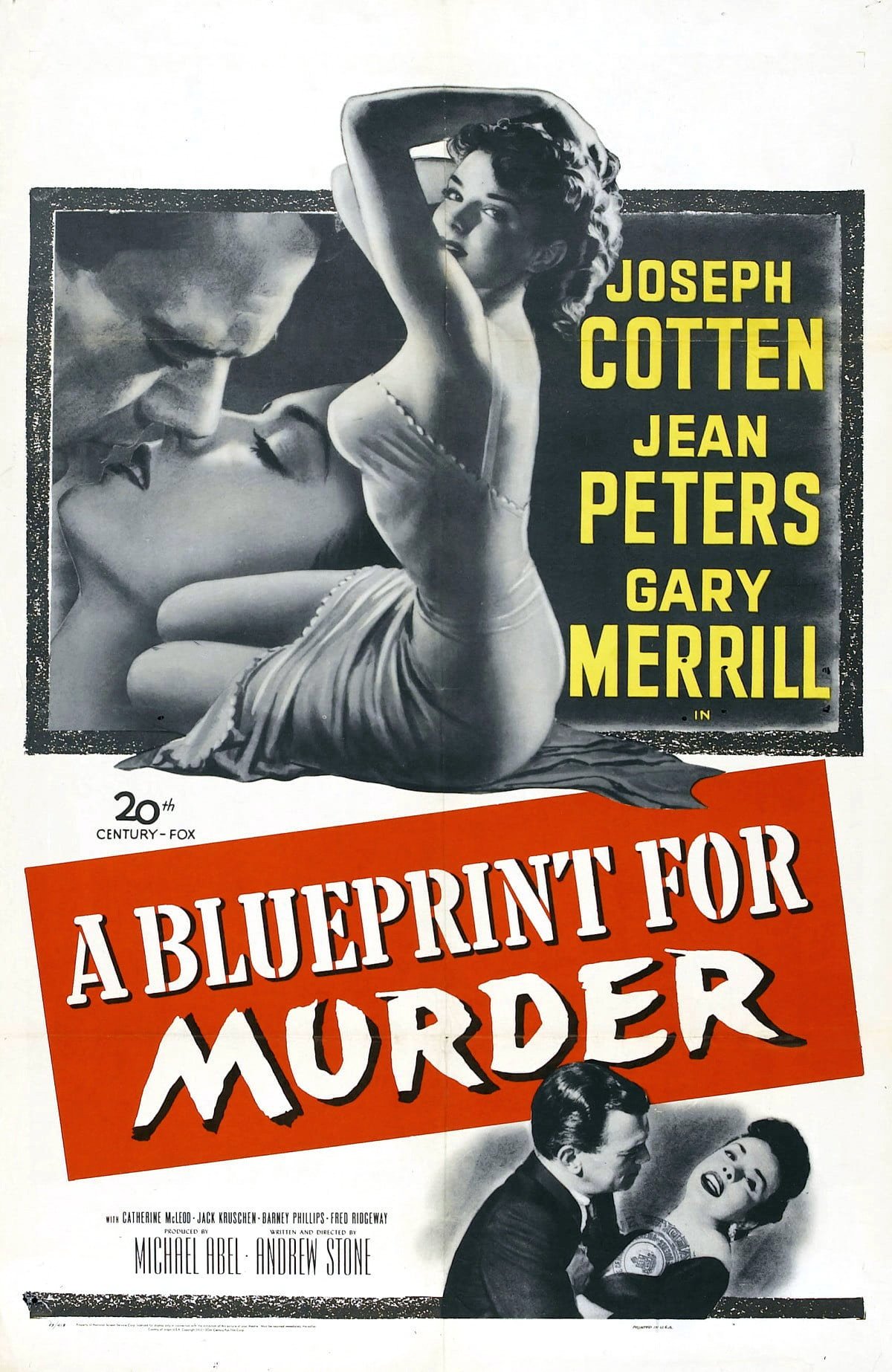 blueprint for murder 1953 poster Recently Read, Watched