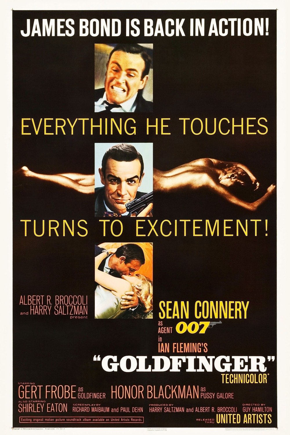 goldfinger 1964 poster Recently Read, Watched