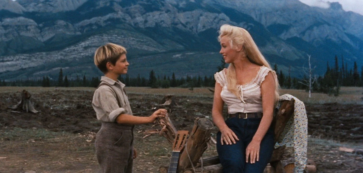 Still from the 1954 film "River of No Return," directed by Otto Preminger