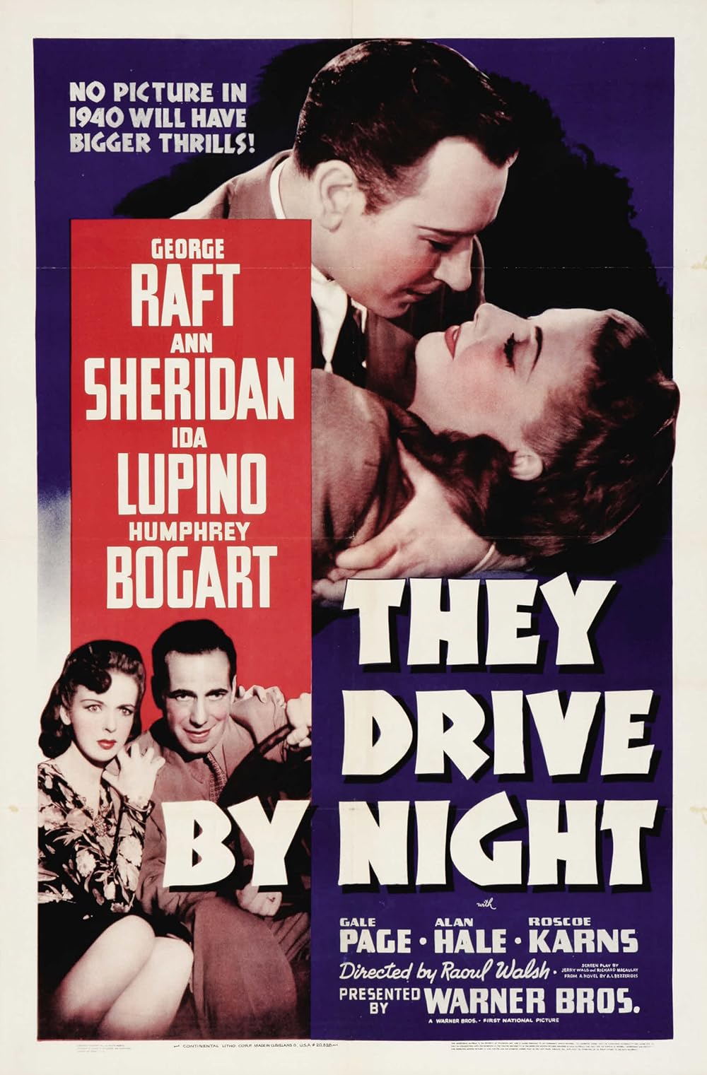 they drive by night 1940 poster Not-So-Jumping July 2026